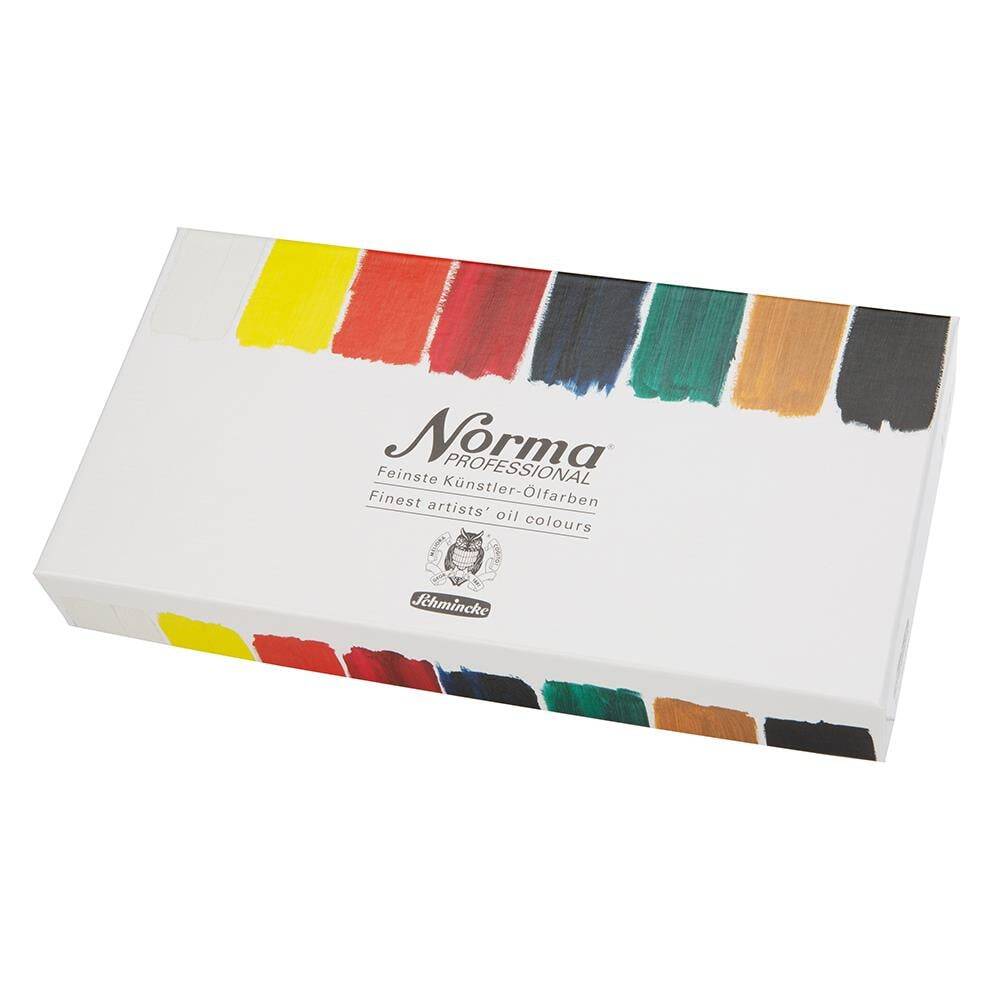 Schmincke Norma Professional Oil Paint Set 8 x 35 ml