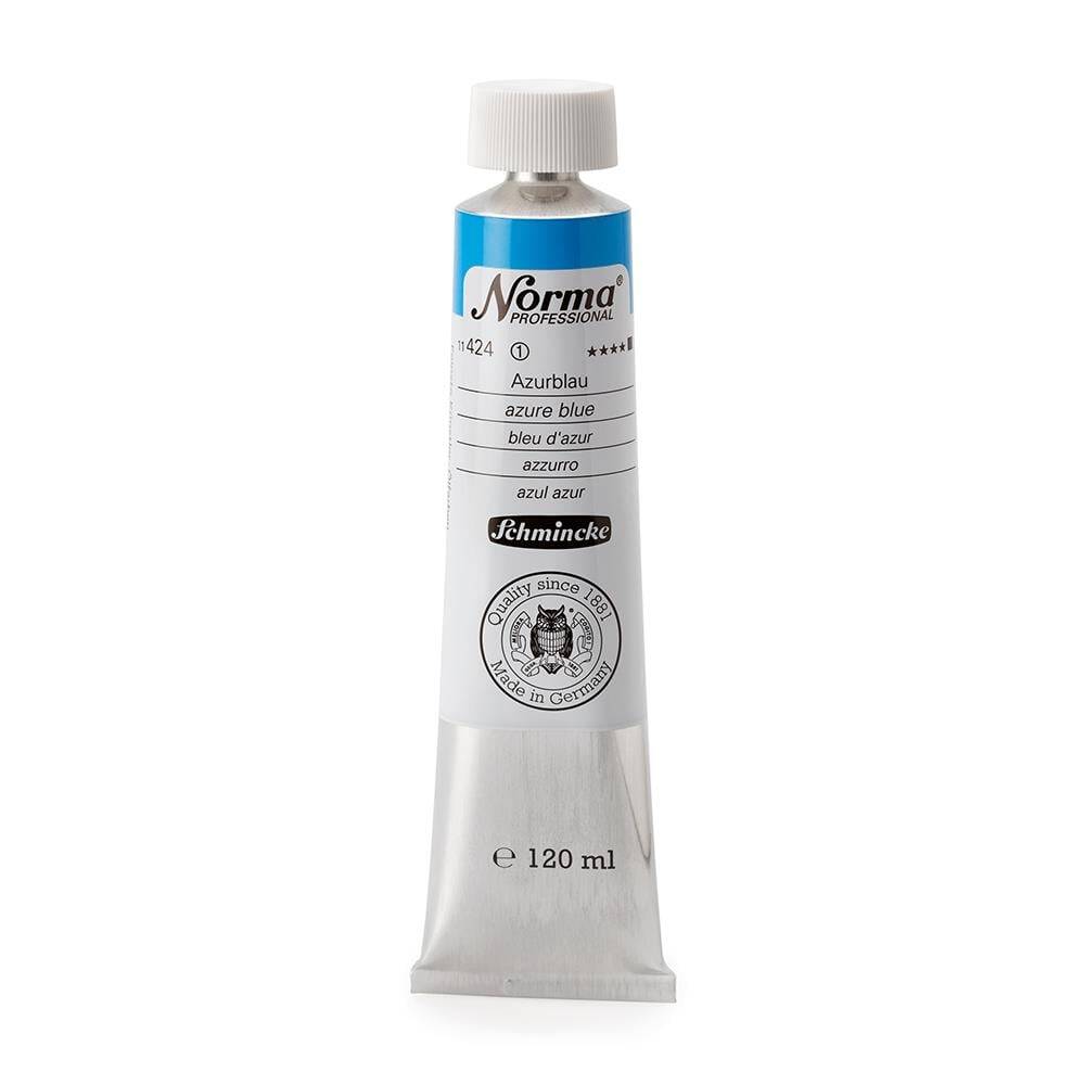 Schmincke Norma Professional Oil Paint Azure Blue 120 ml