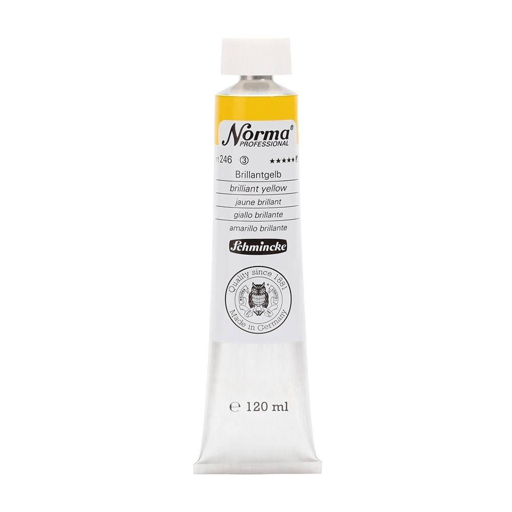 Schmincke Norma Profesyonel 120 ml 246 Brilliant Yellow