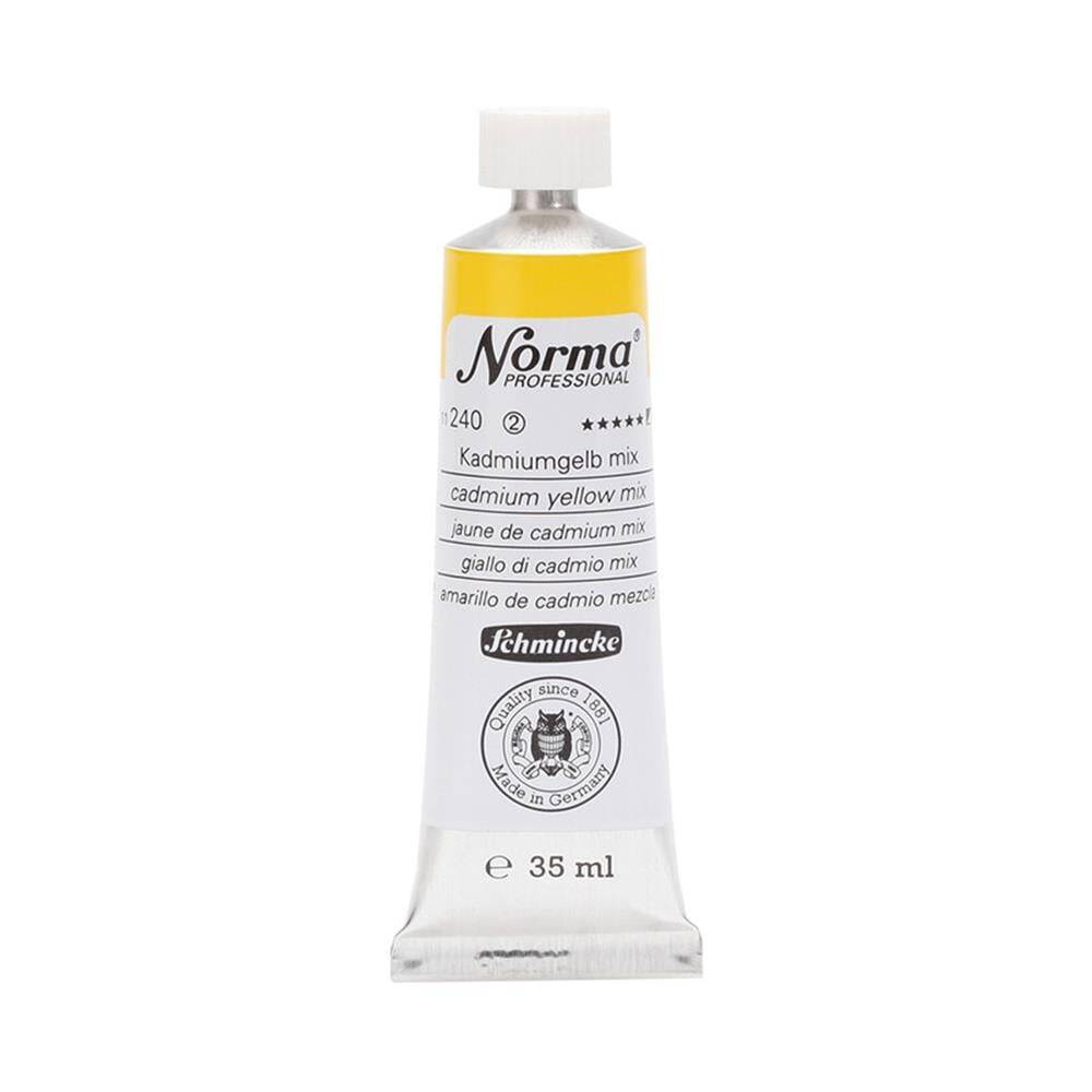 Schmincke Norma Professional Oil Paint Cadmium Yellow Mix 35 ml