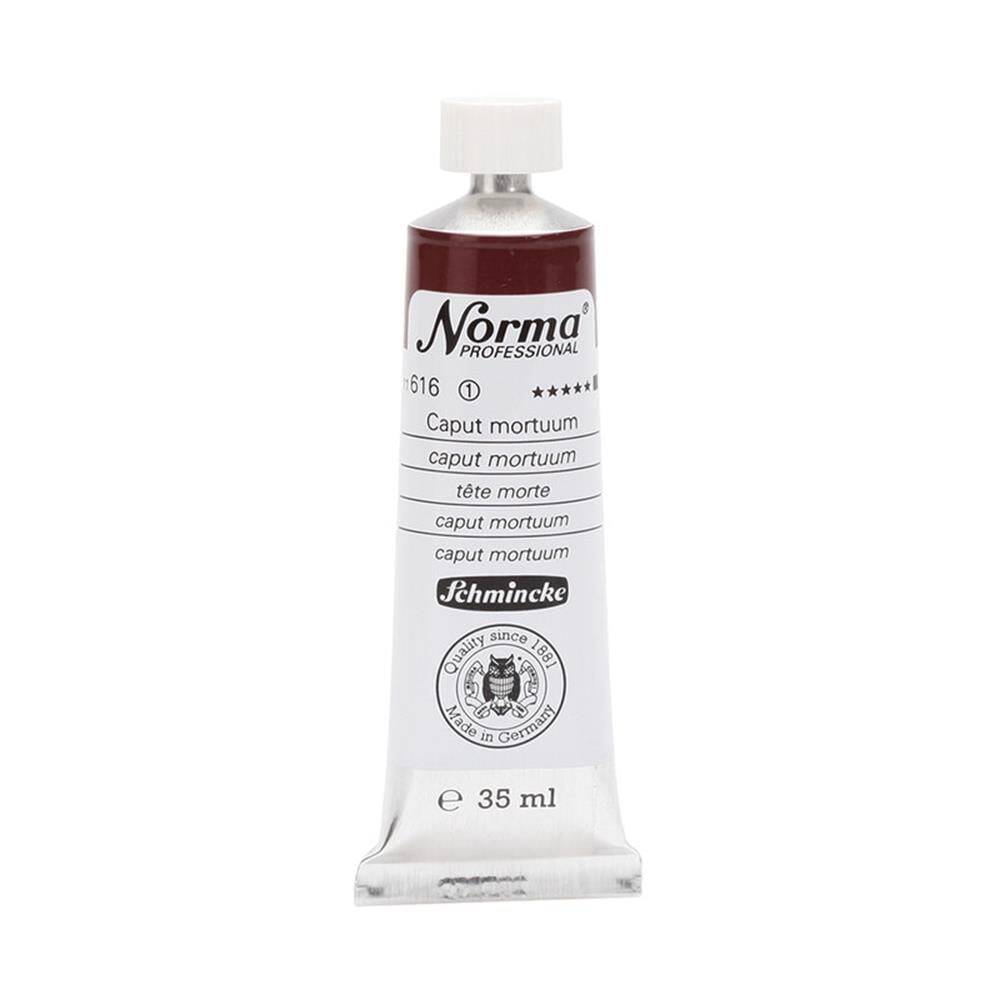 Schmincke Norma Profesyonel 35 ml 616 Caput Mortuum