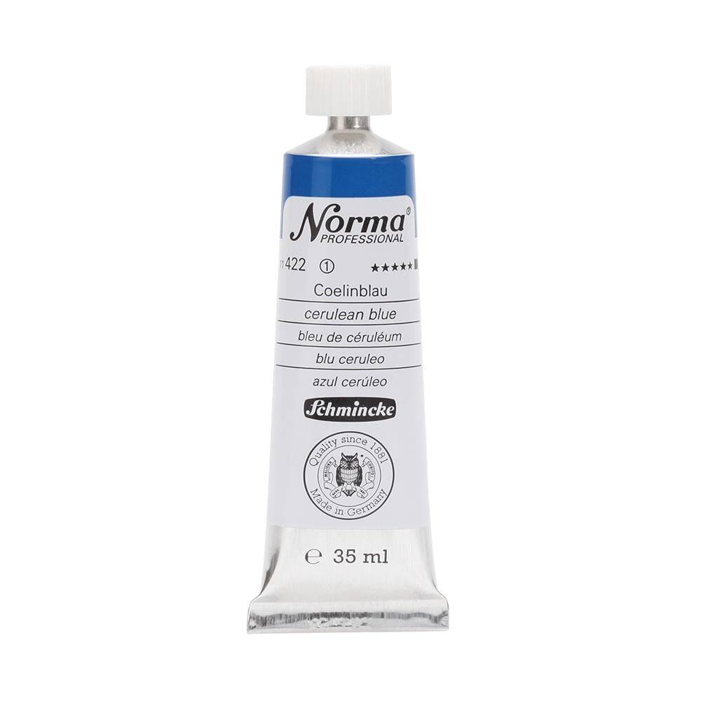 Schmincke Norma Professional Oil Paint Cerulean Blue 35 ml