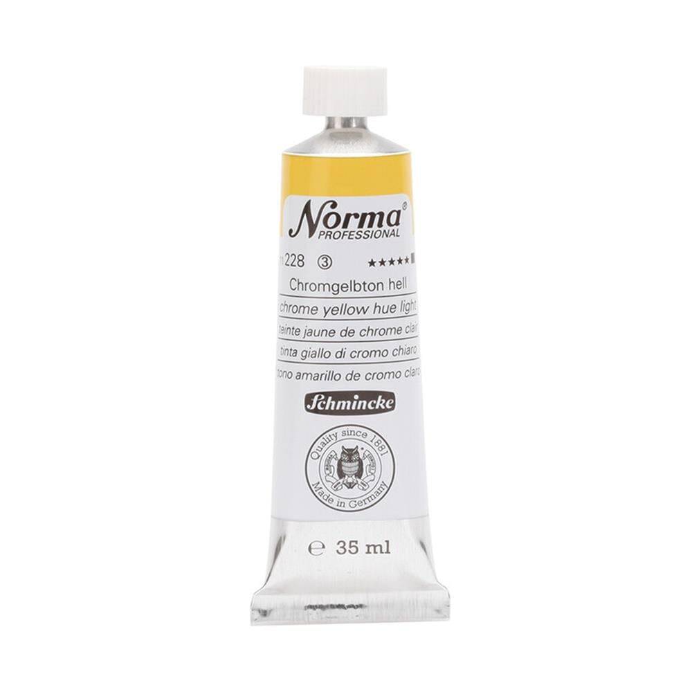 Schmincke Norma Professional Oil Paint Chrome Yellow Hue Light 35 ml