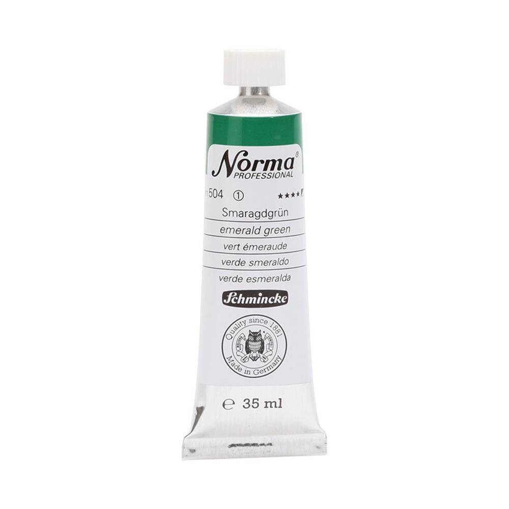 Schmincke Norma Profesyonel 35 ml 504 Emerald Green