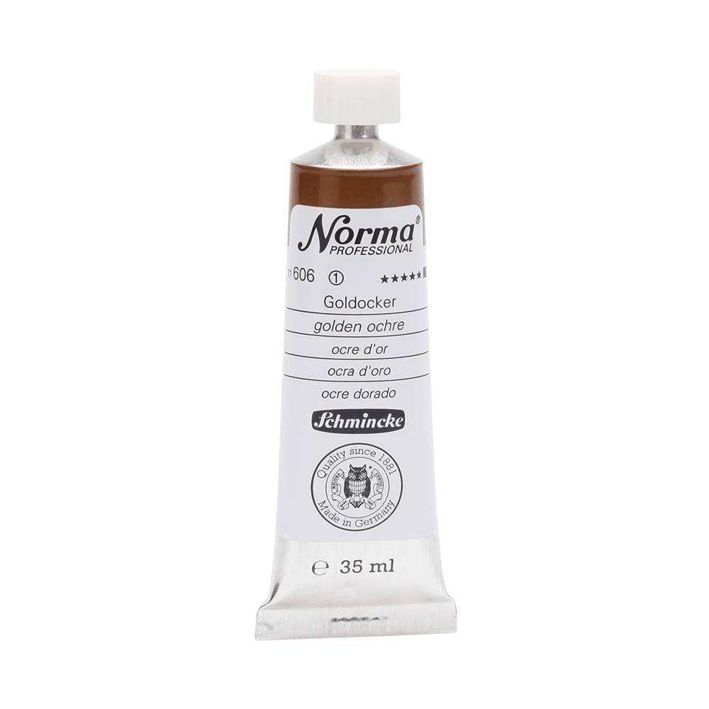Schmincke Norma Profesyonel 35 ml 606 Golden Ochre