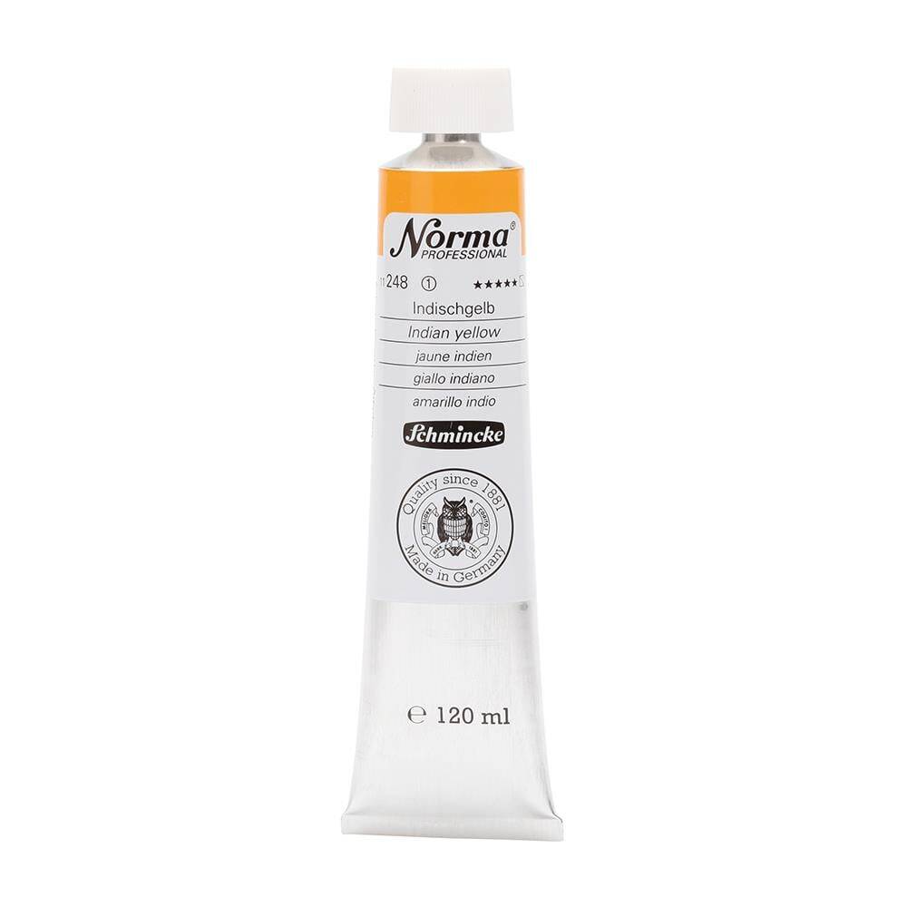 Schmincke Norma Professional Oil Paint Indian Yellow 120 ml