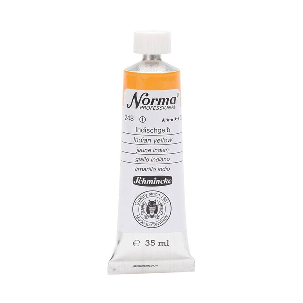 Schmincke Norma Professional Oil Paint Indian Yellow 35 ml