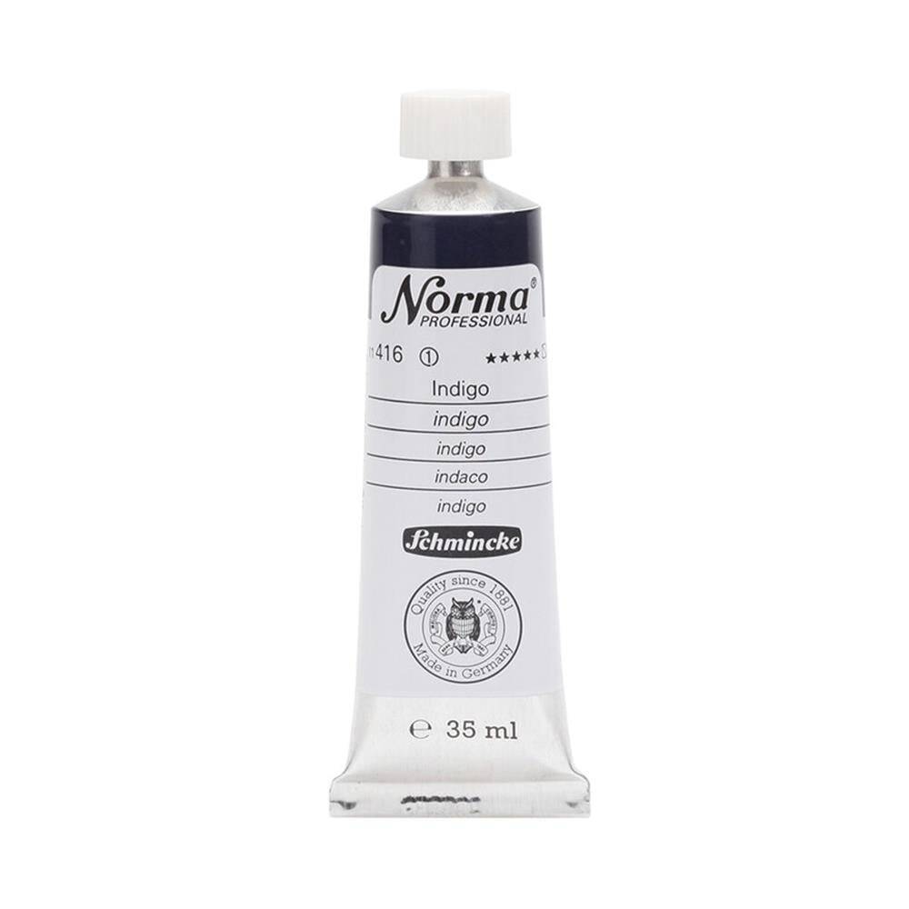 Schmincke Norma Professional Oil Paint Indigo 35 ml