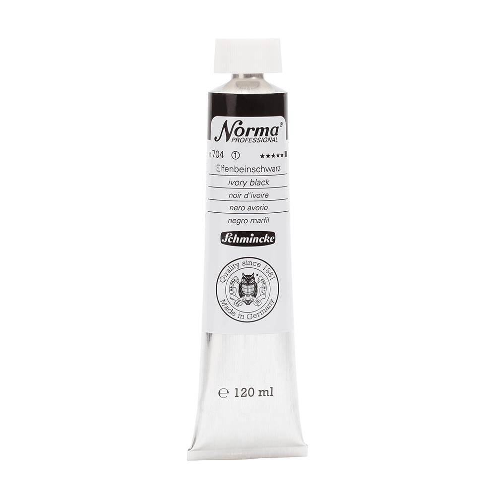 Schmincke Norma Profesyonel 120 ml 704 İvory Black