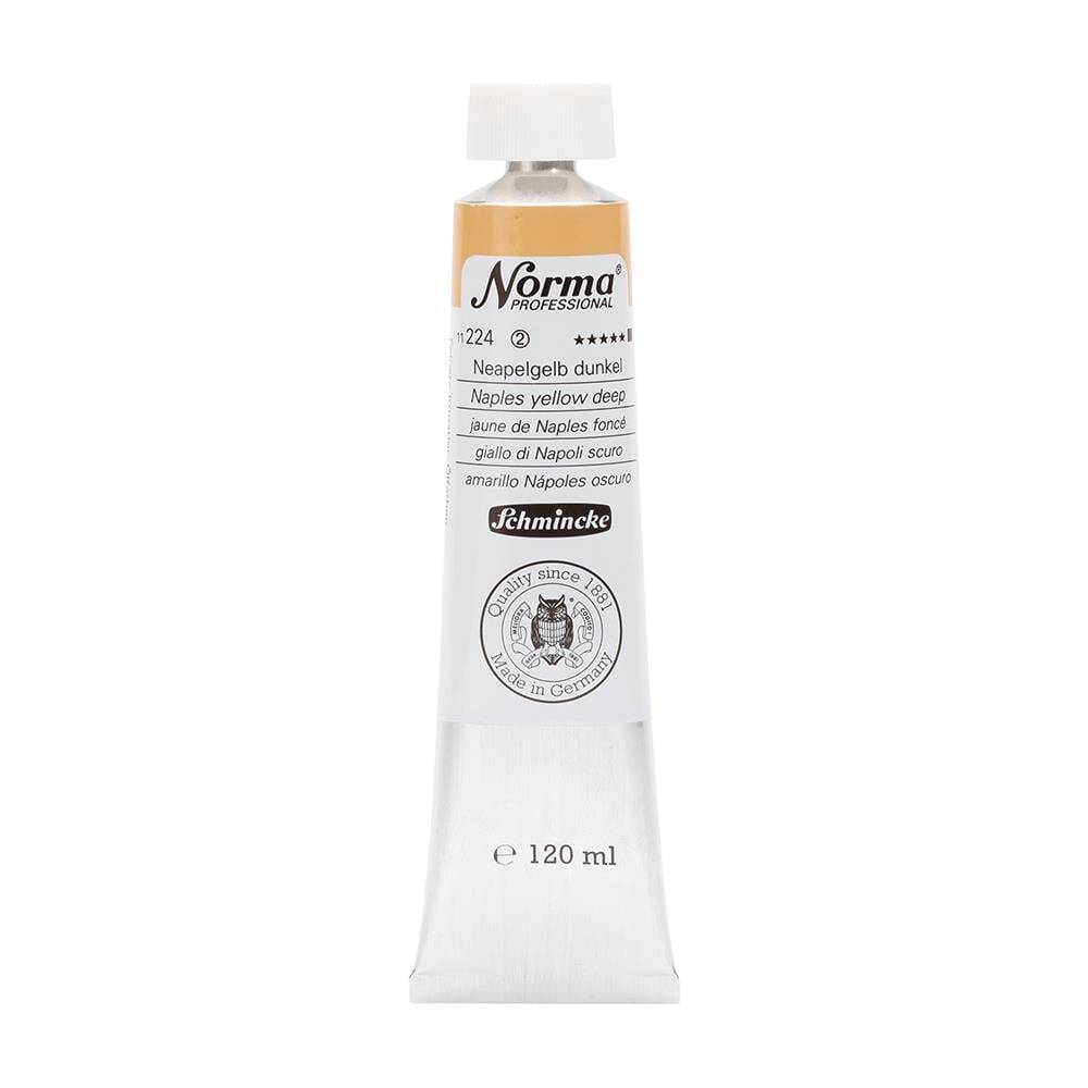 Schmincke Norma Profesyonel 120 ml 224 Naples Yellow Deep