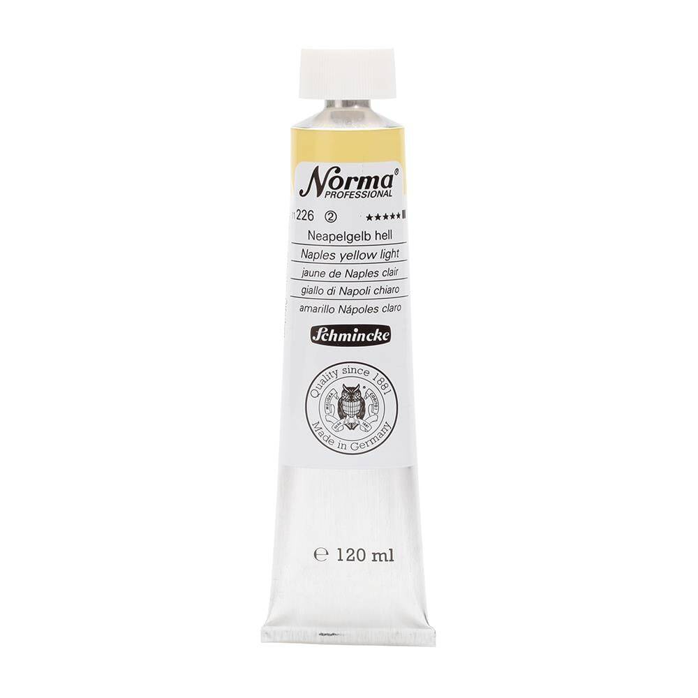 Schmincke Norma Professional Oil Paint Naples Yellow Light 120 ml