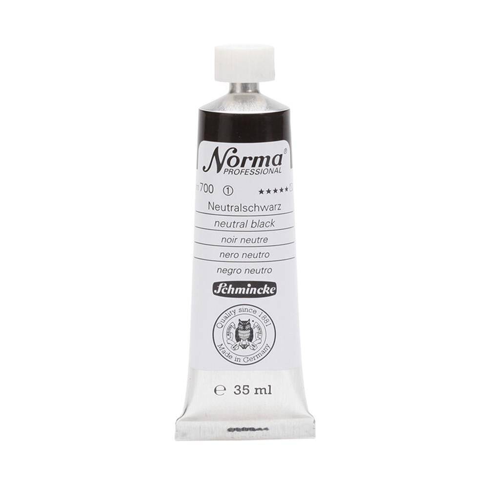 Schmincke Norma Profesyonel 35 ml 700 Neutral Black