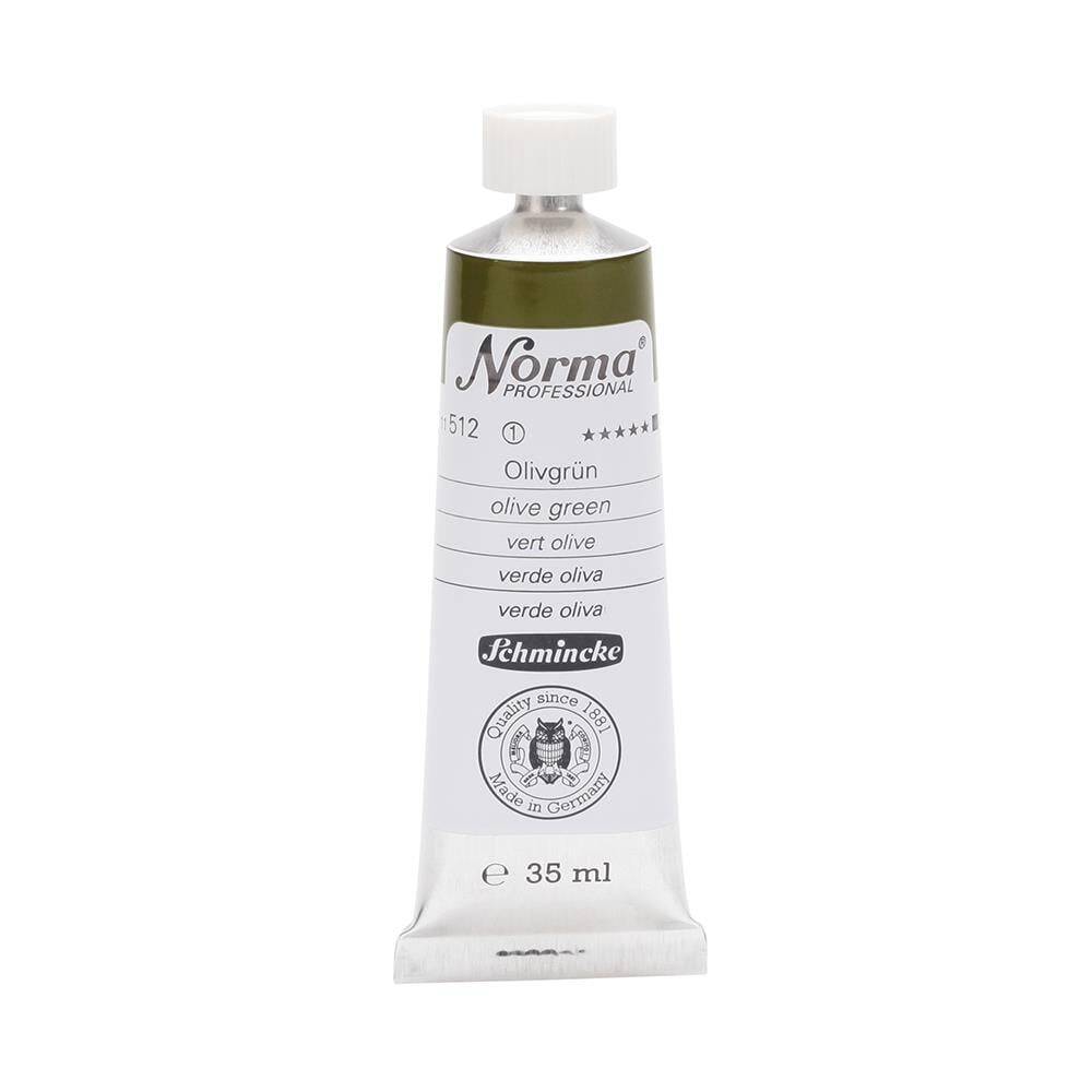 Schmincke Norma Profesyonel 35 ml 512 Olive Green