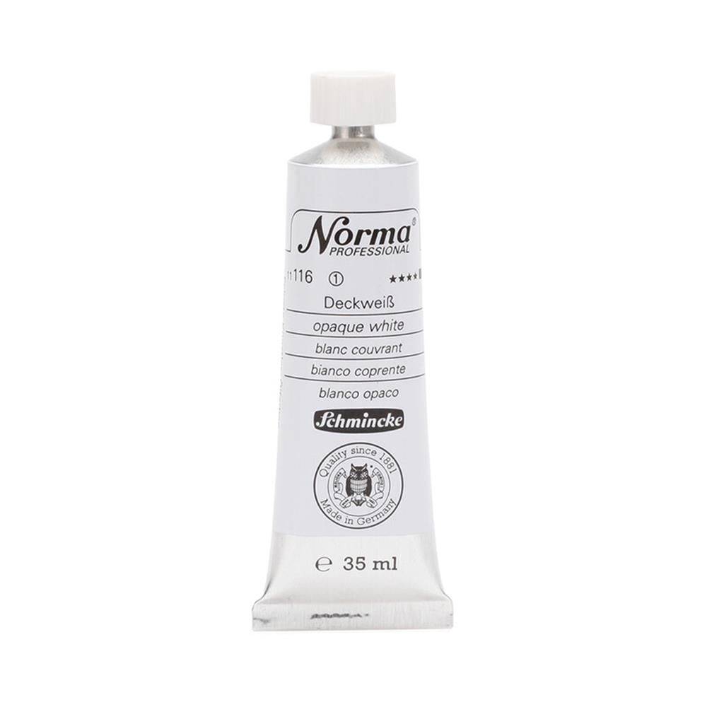 Schmincke Norma Professional Oil Paint Opaque White 35 ml