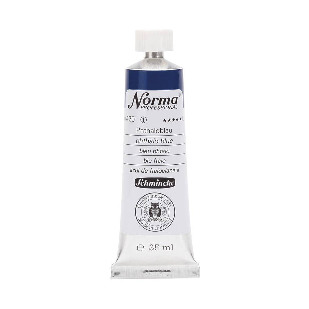 Schmincke Norma Professional Oil Paint Phthalo Blue 35 ml