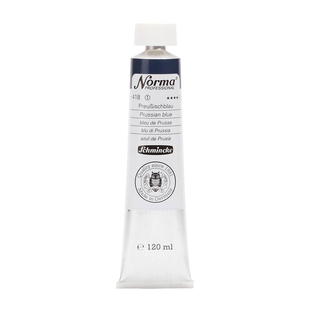 Schmincke Norma Professional Oil Paint Prussian Blue 120 ml