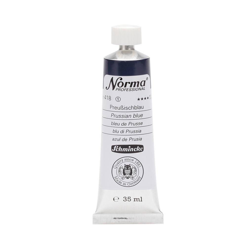 Schmincke Norma Professional Oil Paint Prussian Blue 35 ml