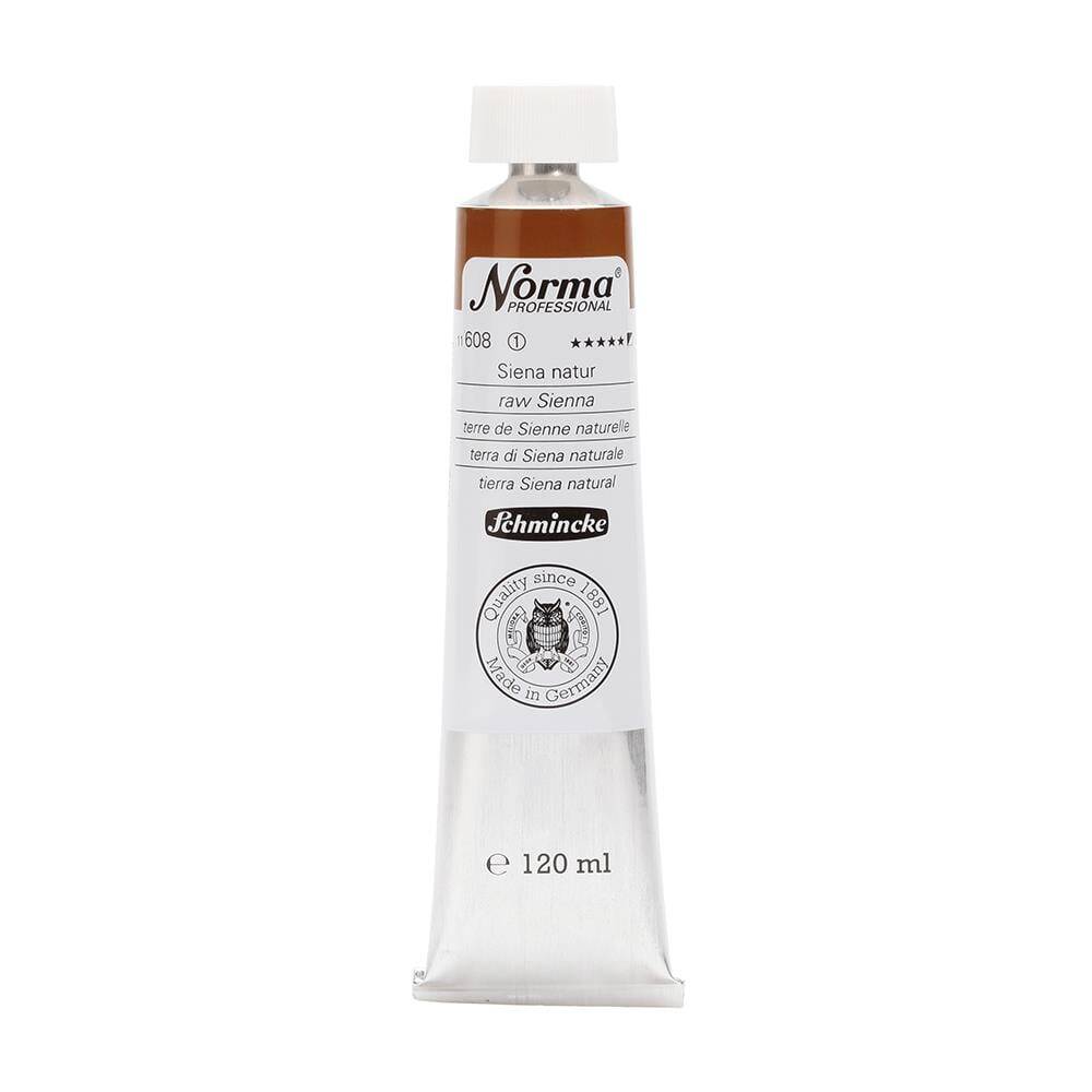 Schmincke Norma Profesyonel 120 ml 608 Raw Sienna