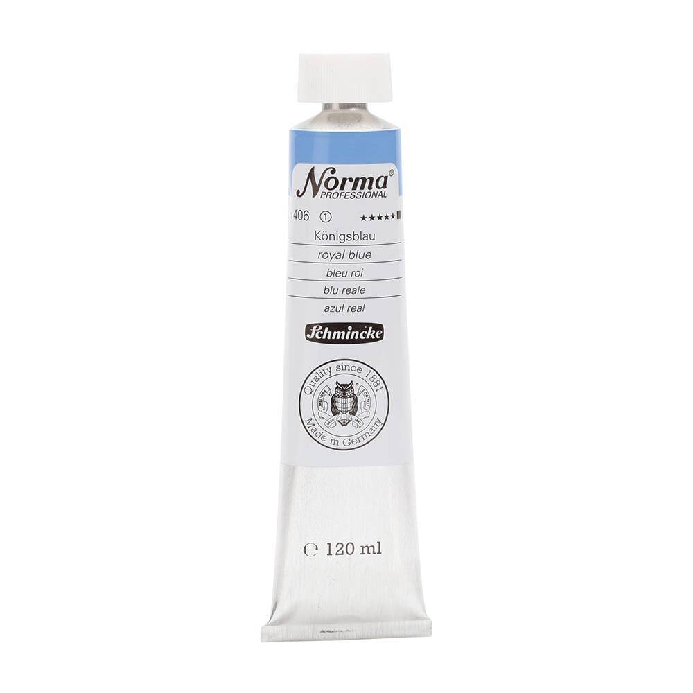 Schmincke Norma Profesyonel 120 ml 406 Royal Blue