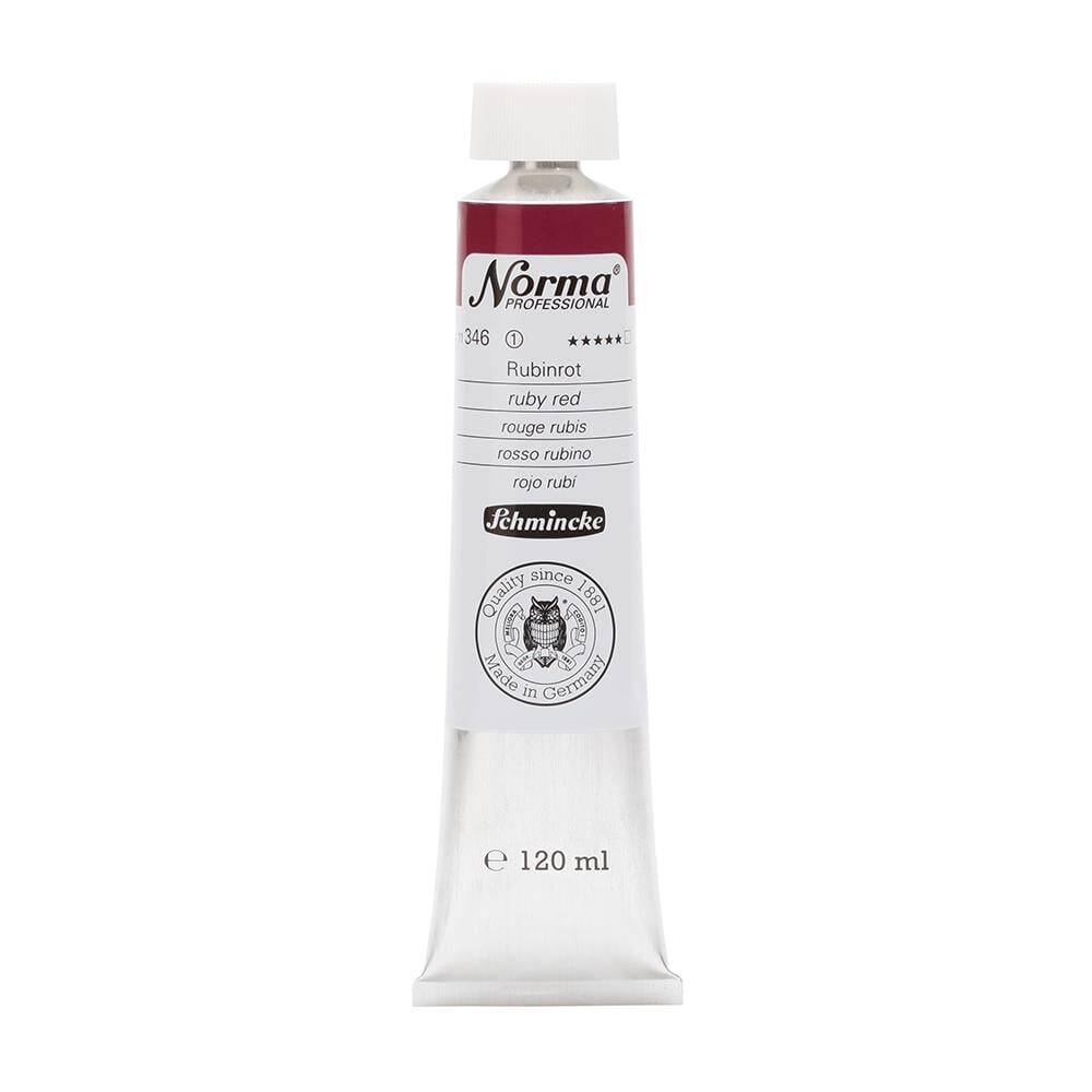 Schmincke Norma Profesyonel 120 ml 346 Ruby Red