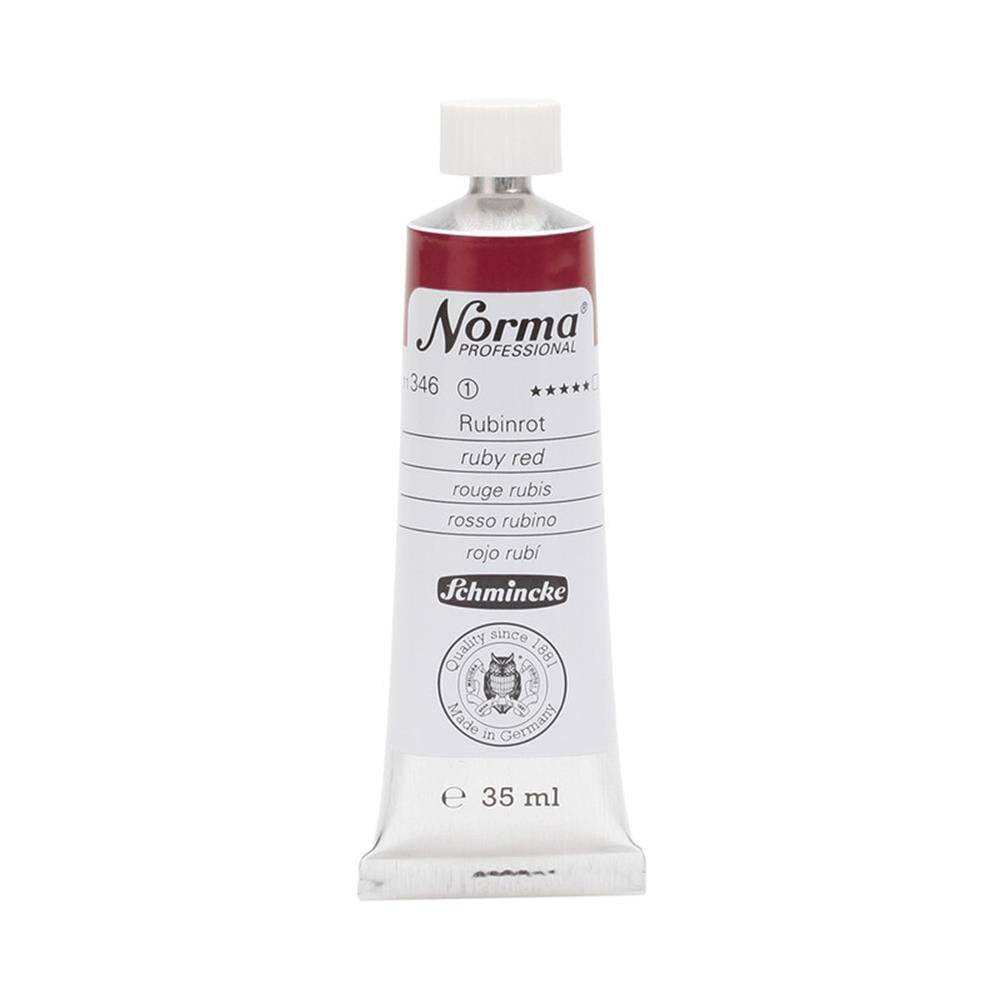 Schmincke Norma Profesyonel 35 ml 346 Ruby Red