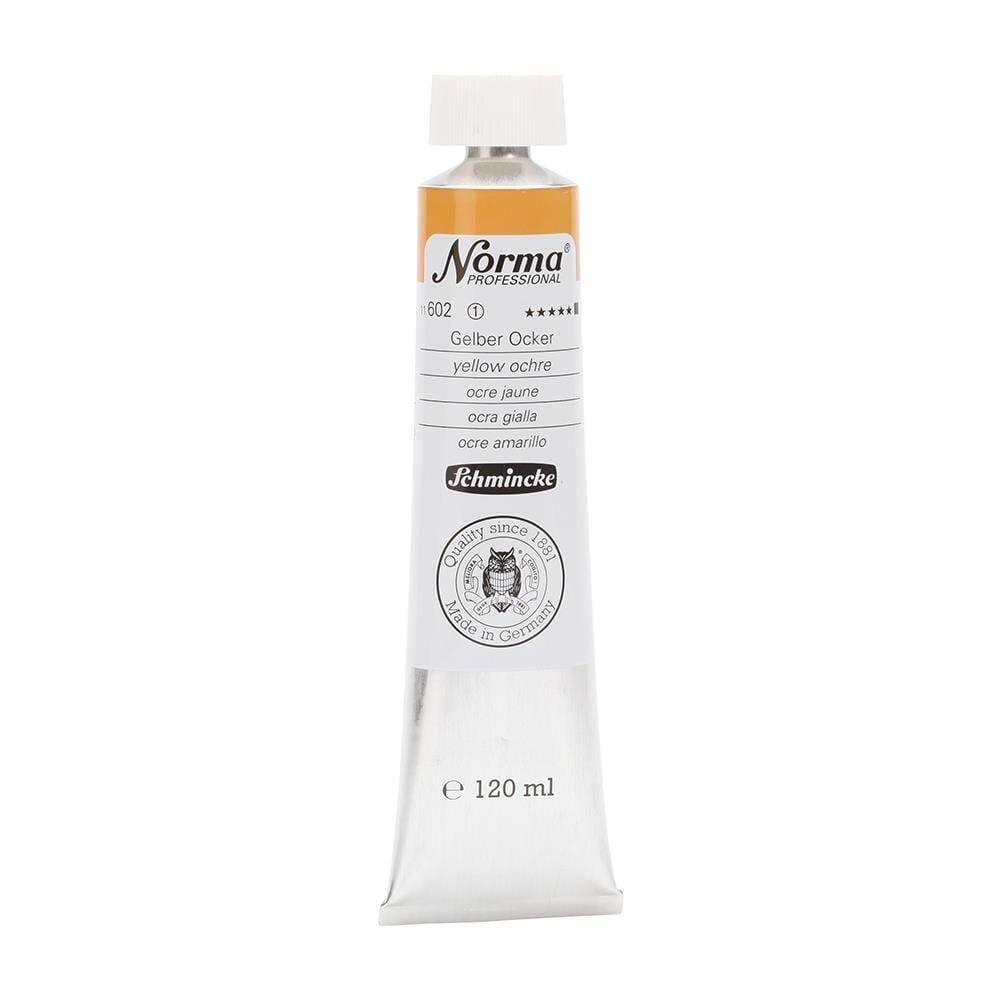 Schmincke Norma Profesyonel 120 ml 602 Yellow Ochre