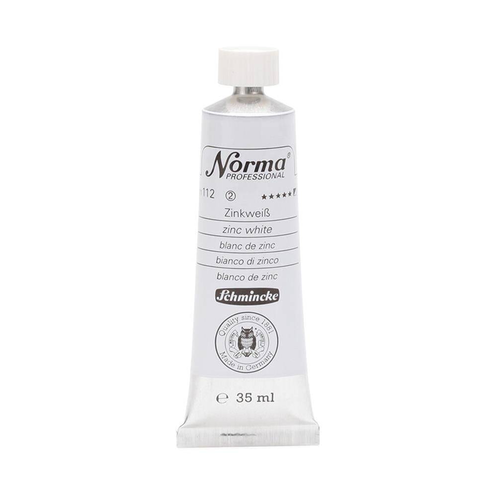 Schmincke Norma Professional Oil Paint Zinc White 35 ml