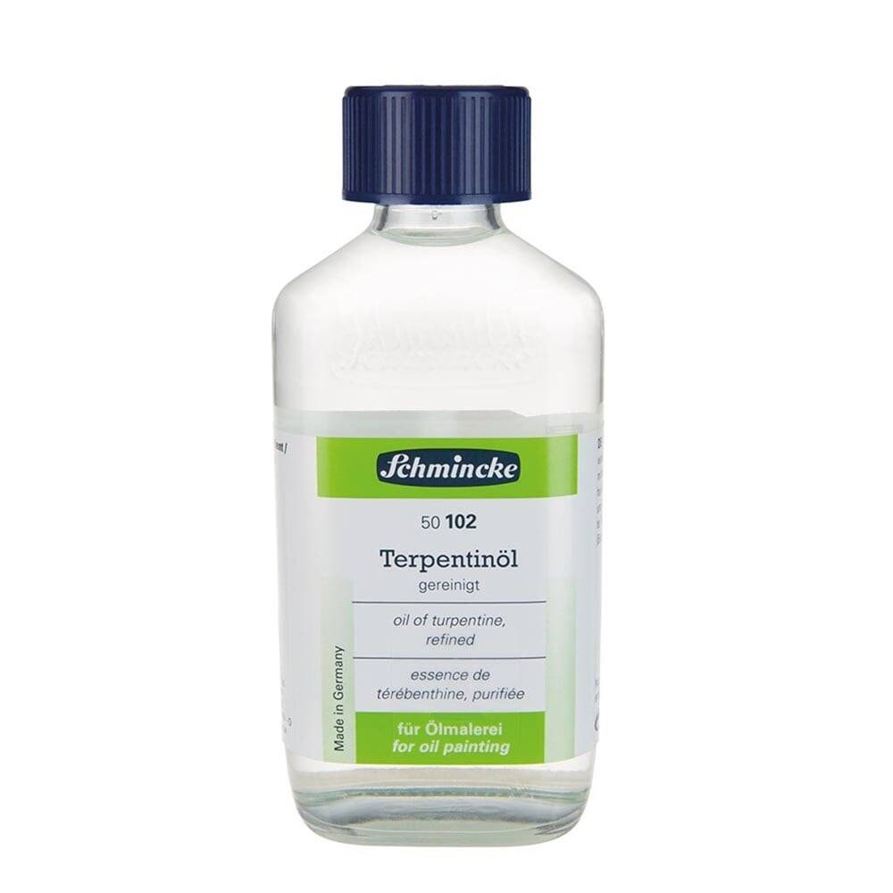 Schmincke Oil Of Turpentine Refined Turpentine Oil 200 ml 50102
