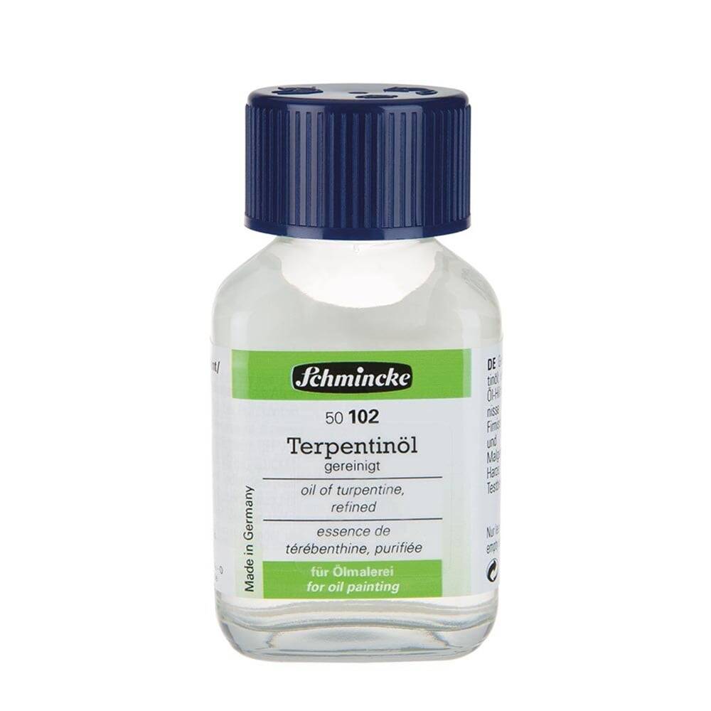 Schmincke Oil Of Turpentine Refined Turpentine Oil 60 ml 50102