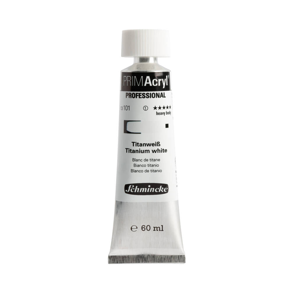 Schmincke Primacryl Artist Akrilik Boya 60 ml 101 Titanium White