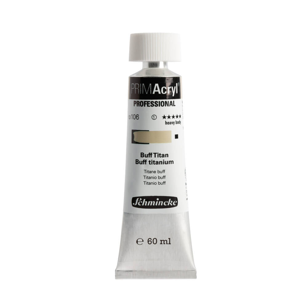 Schmincke Primacryl Artist Akrilik Boya 60 ml 106 Buff Titanium
