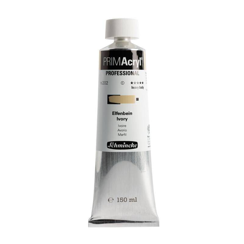 Schmincke Primacryl Artist Acrylic Paint 150 ml Series 1 202 Ivory