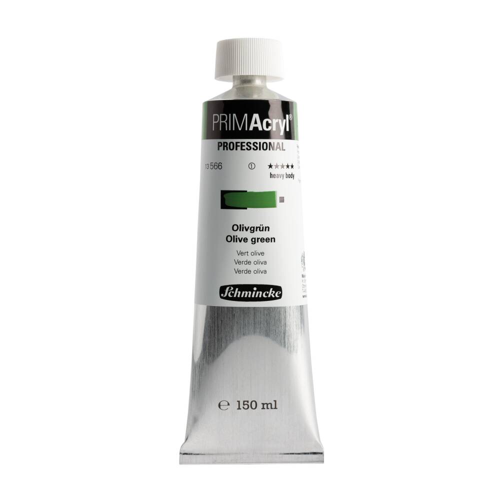 Schmincke Primacryl Artist Akrilik Boya 150 ml 566 Olive Green Seri 1