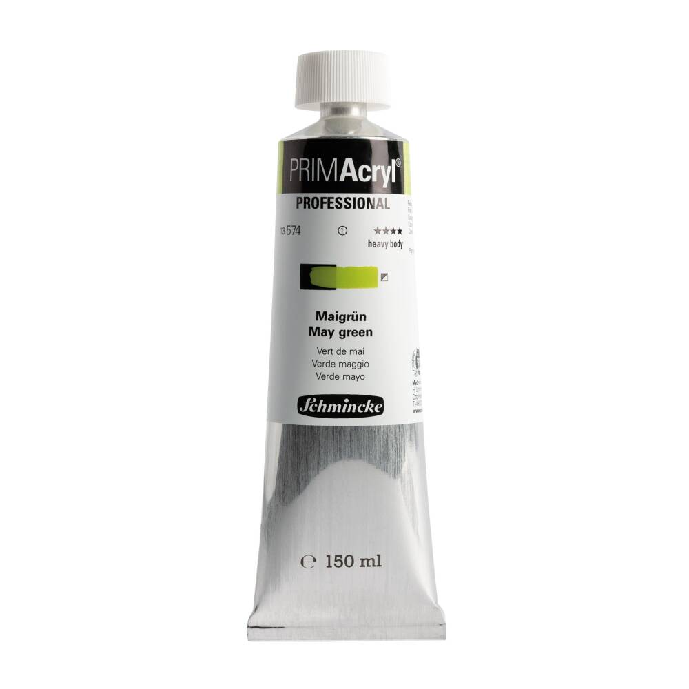 Schmincke Primacryl Artist Akrilik Boya 150 ml 574 May Green Seri 1