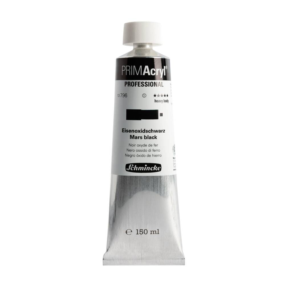 Schmincke Primacryl Artist Akrilik Boya 150 ml 796 Mars Black Seri 1