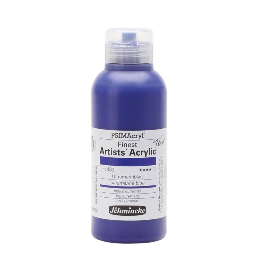 Schmincke Primacryl Artist Acrylic Paint 150 ml Series 2 433 Ultramarine Blue