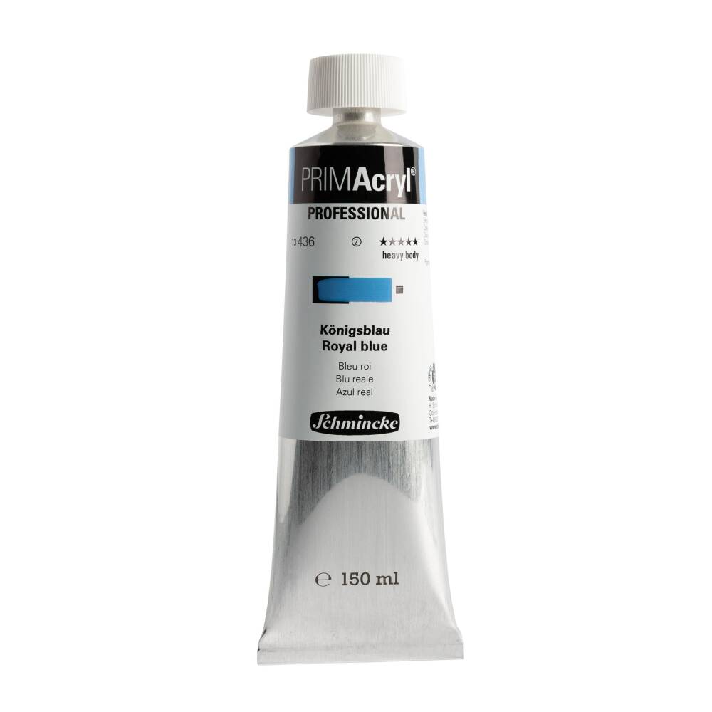 Schmincke Primacryl Artist Acrylic Paint 150 ml Series 2 436 Royal Blue