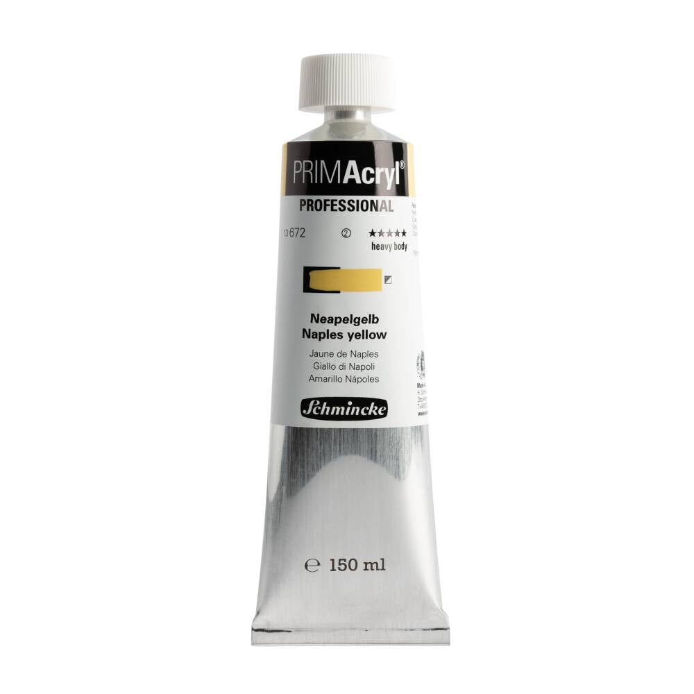 Schmincke Primacryl Artist Akrilik Boya 150 ml 672 Naples Yellow Seri 2