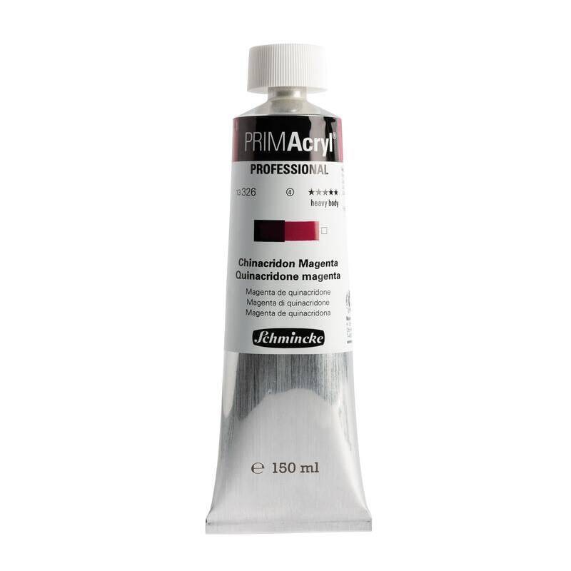 Schmincke Primacryl Artist Akrilik Boya 150 ml 326 Quinacridone Magenta Seri 4