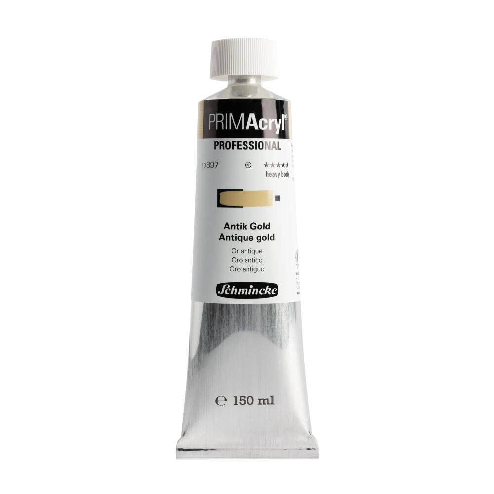 Schmincke Primacryl Artist Akrilik Boya 150 ml 897 Antique Gold Seri 4