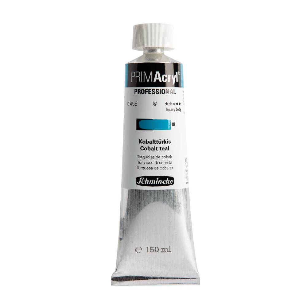 Schmincke Primacryl Artist Akrilik Boya 150 ml 456 Cobalt Teal Seri 5