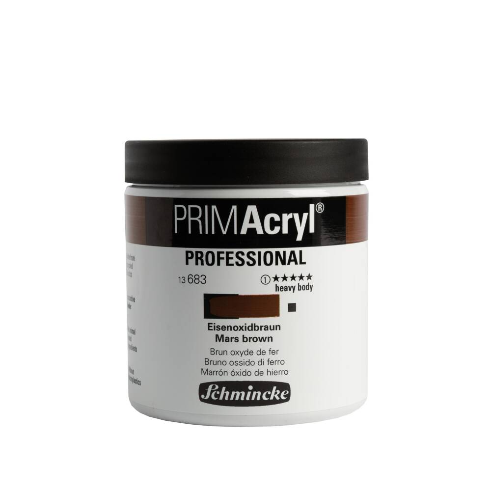Schmincke Primacryl Artist Akrilik Boya 237 ml 683 Mars Brown Seri 1