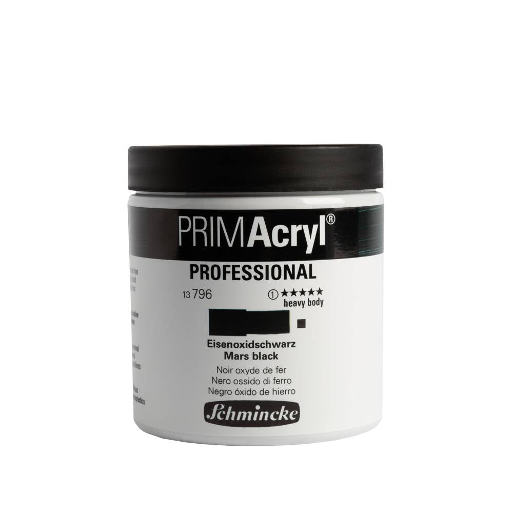 Schmincke Primacryl Artist Akrilik Boya 237 ml 796 Mars Black Seri 1