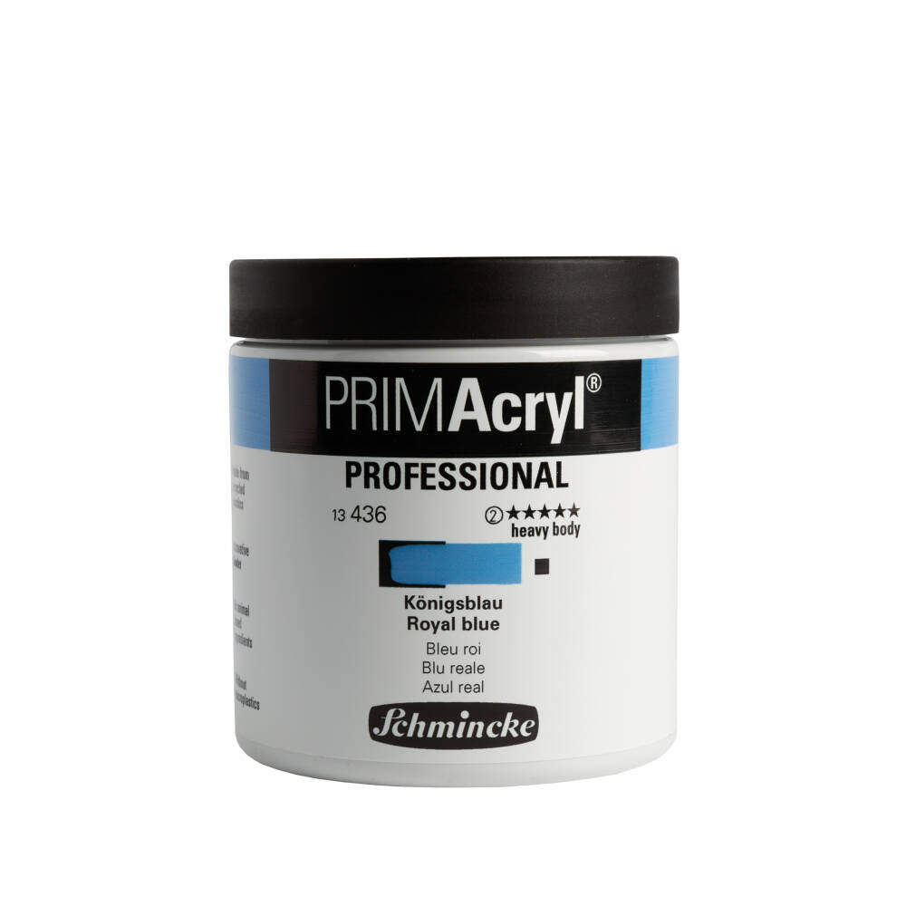 Schmincke Primacryl Artist Acrylic Paint 237 ml Series 2 436 Royal blue