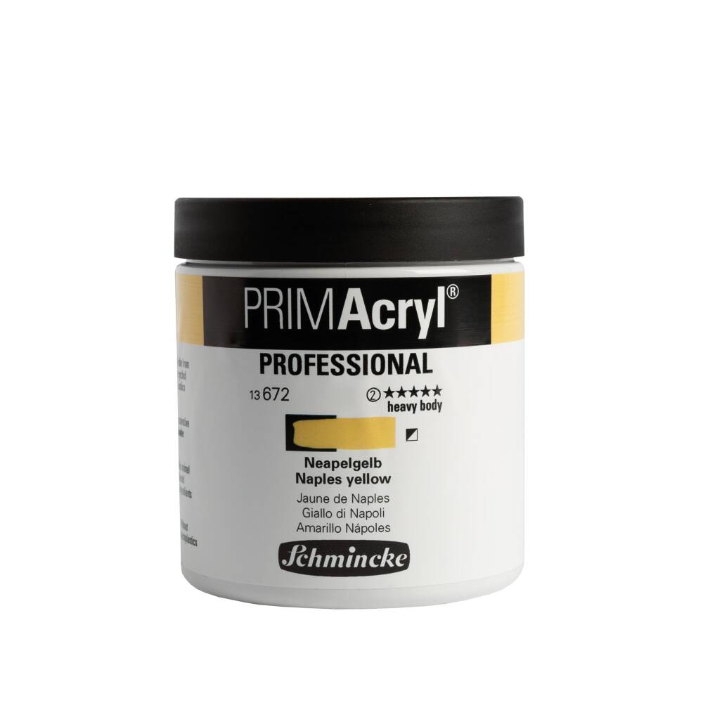 Schmincke Primacryl Artist Akrilik Boya 237 ml 672 Naples Yellow Seri 2