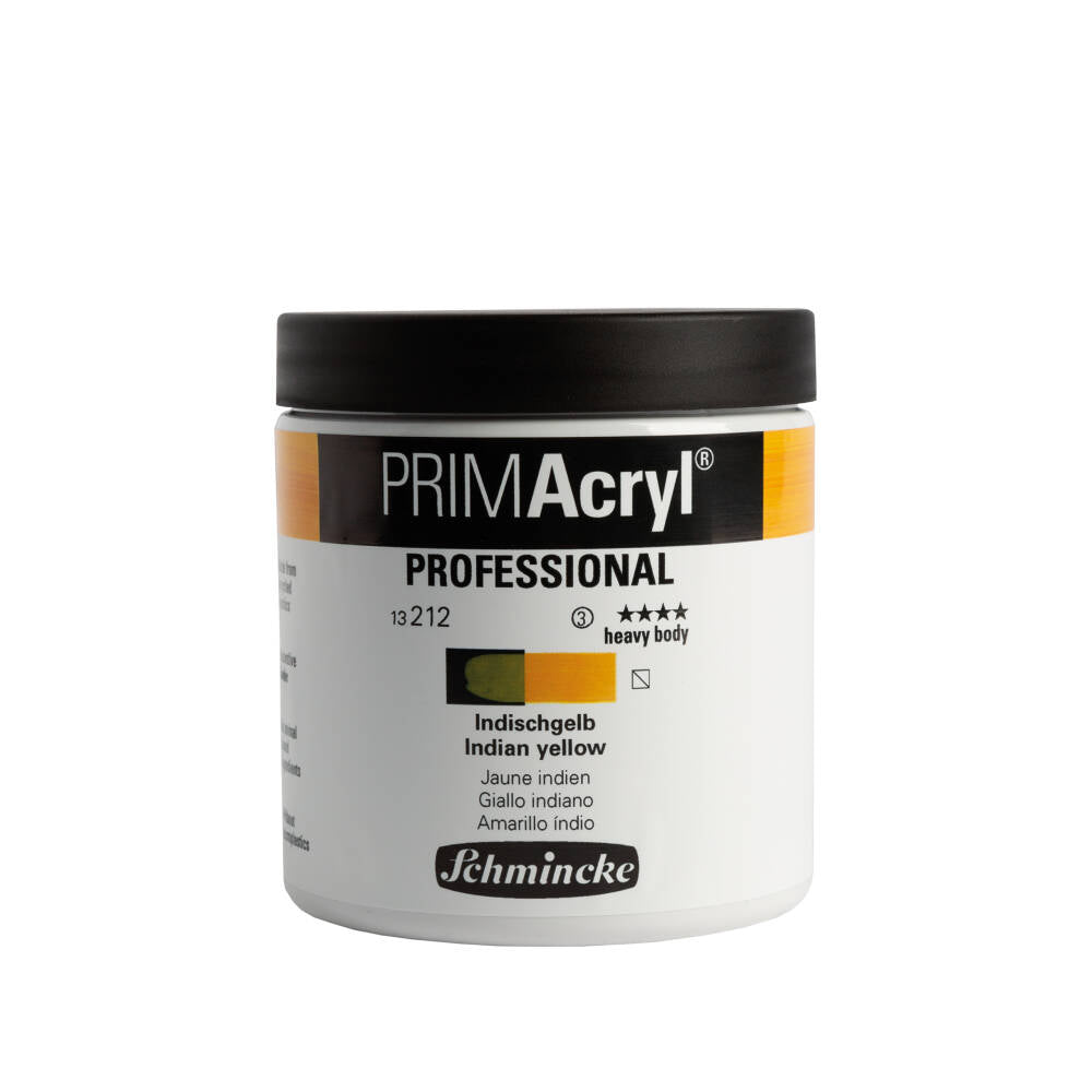 Schmincke Primacryl Artist Akrilik Boya 237 ml 212 Indian yellow Seri 3