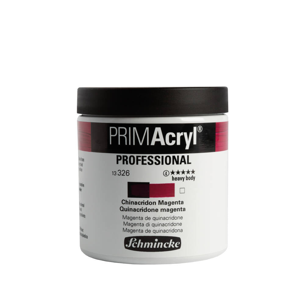 Schmincke Primacryl Artist Acrylic Paint 237 ml Series 4 326 Quinacridone magenta