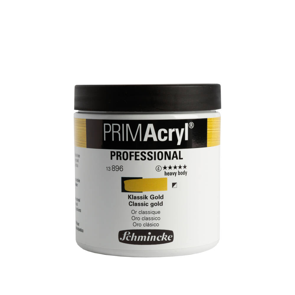 Schmincke Primacryl Artist Akrilik Boya 237 ml 896 Classic Gold Seri 4