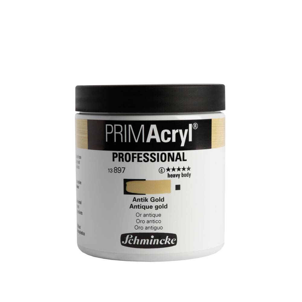 Schmincke Primacryl Artist Akrilik Boya 237 ml 897 Antique Gold Seri 4
