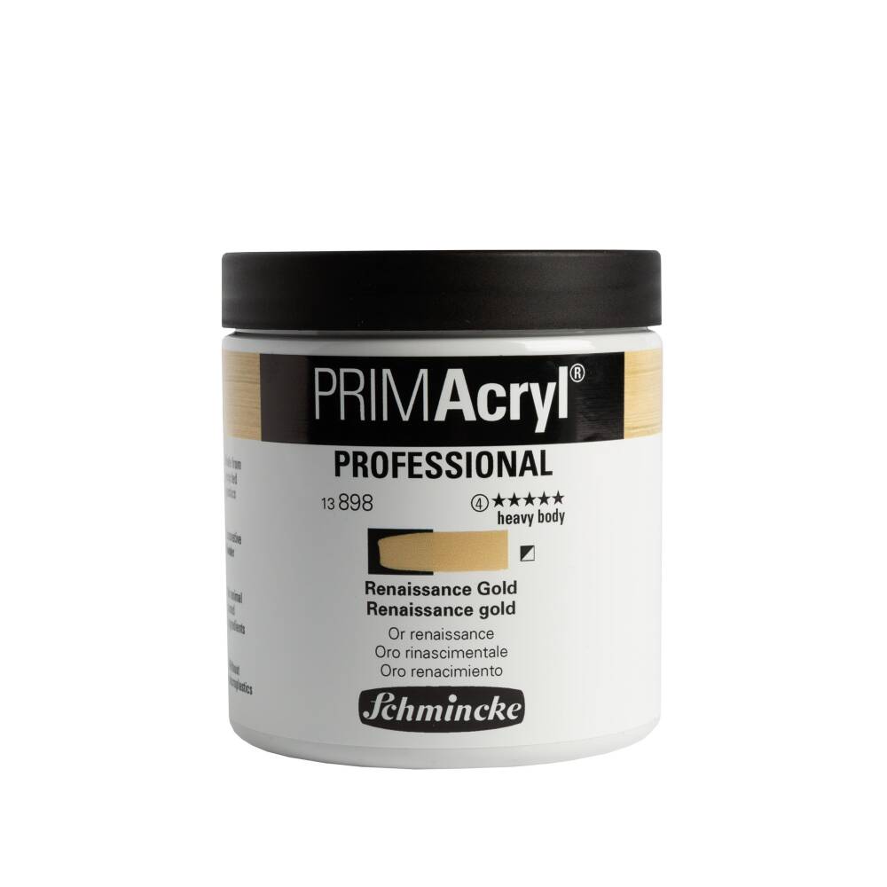 Schmincke Primacryl Artist Akrilik Boya 237 ml 898 Renaissance Gold Seri 4